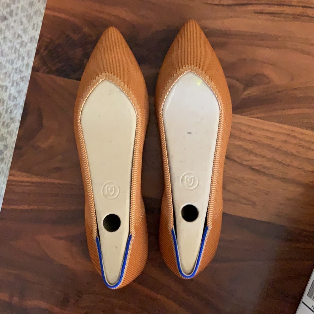 Rothy’s The Point 9.5 Fawn